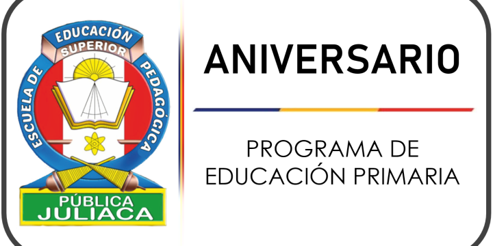 ANIVERSARIO – PROGRAMA DE EDUCACIÓN PRIMARIA