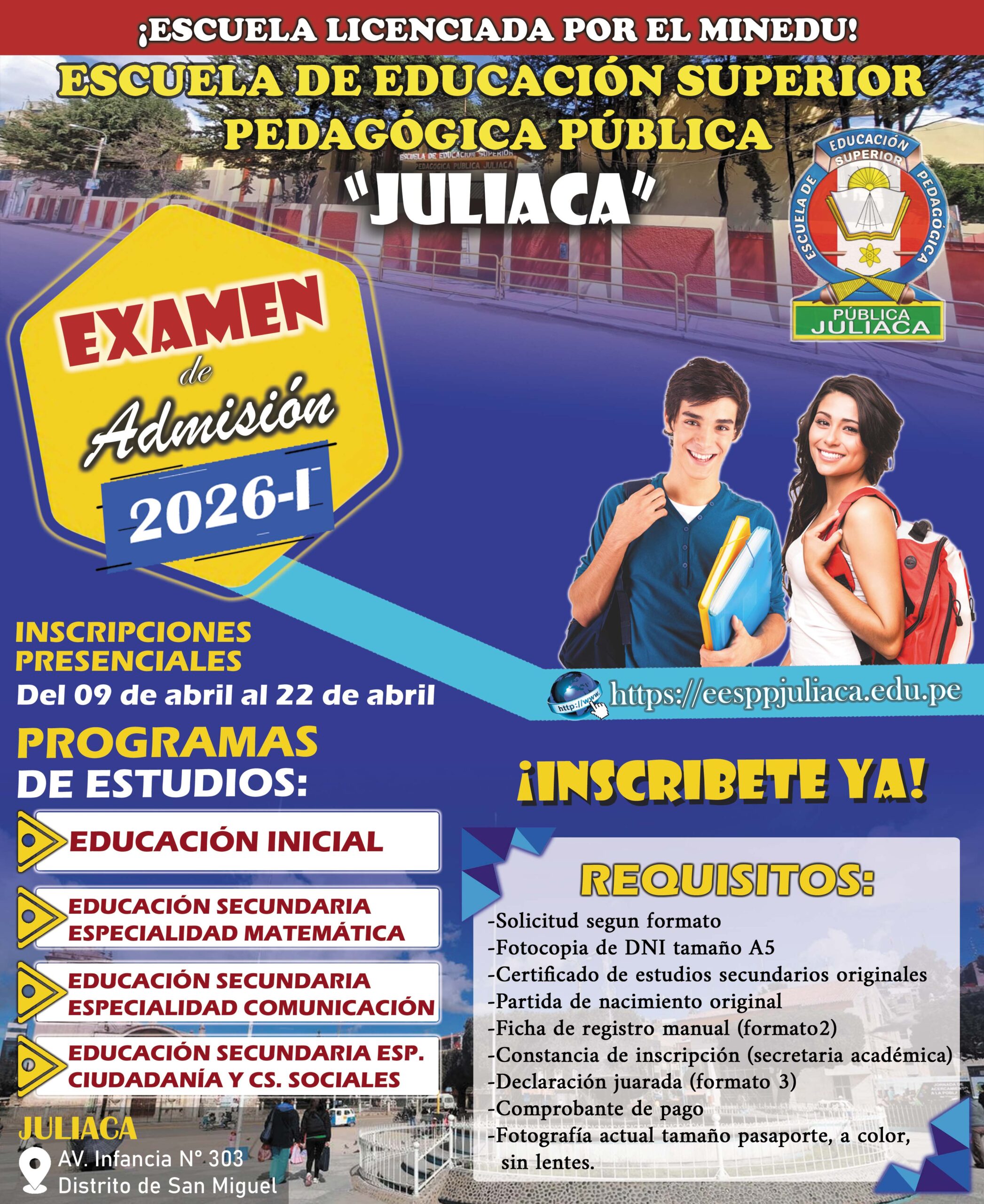 Examen de Admisión