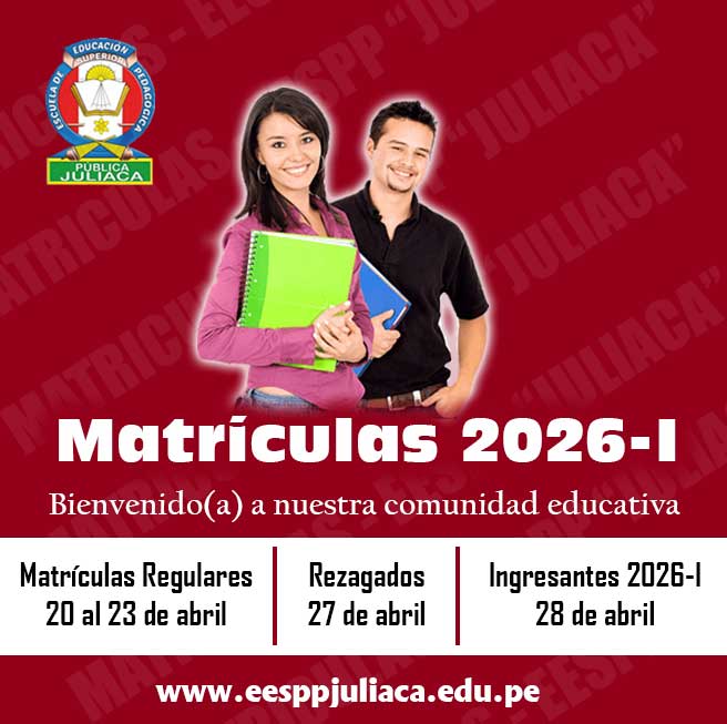 Matrículas 2026-I